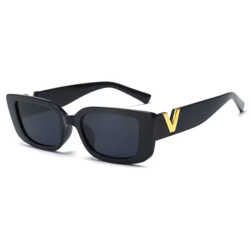 LumaFrame™ – Classic Rectangle UV400 Sunglasses for Women