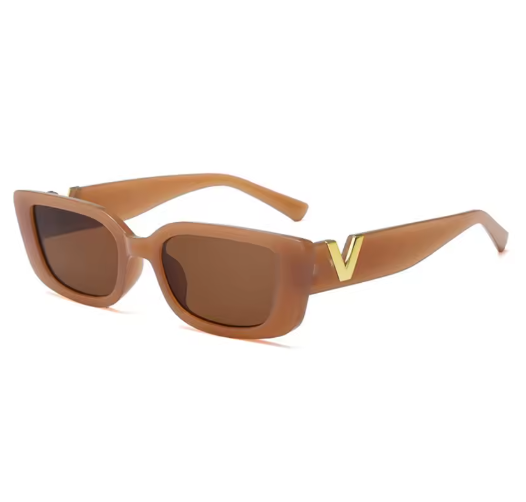 LumaFrame™ – Classic Rectangle UV400 Sunglasses for Women