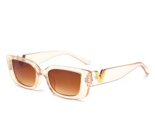 LumaFrame™ – Classic Rectangle UV400 Sunglasses for Women